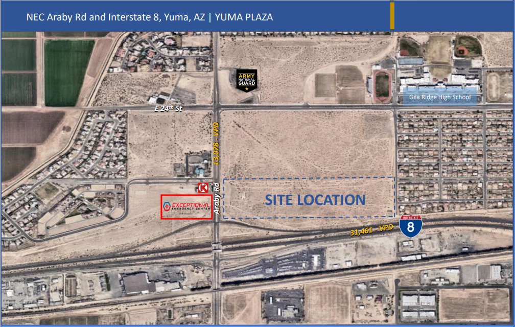 Araby Rd & I8 | Yuma AZ